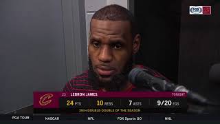 LeBron James full postgame interview after loss to Lakers