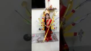 Fancy dress as Maa Durga