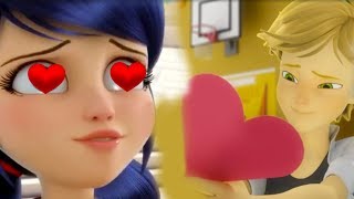 Адриан подарил валентинку Маринетт - Miraculous Ladybug Speededit - season 3