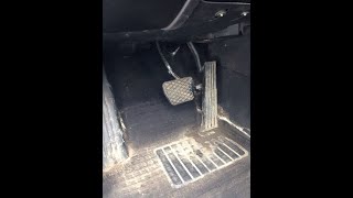 Как снять механическую педаль газа BMW е39 е38 е34