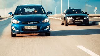 HYUNDAI SOLARIS - чип за 5000 РУБЛЕЙ. ВЗРЫВ МОТОРА на ГОНКАХ.