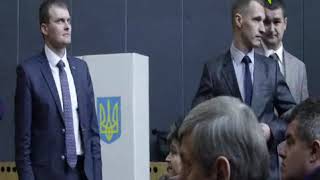 мэр Доброполья Аксёнов и его заместители