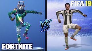 FORTNITE DANCES IN FIFA 19