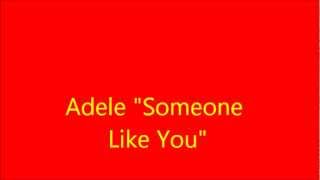 Adele Someone Like you