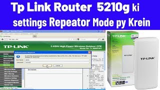 Tp Link Router 5210G Configuration in urdu