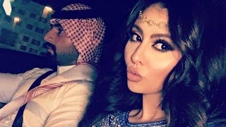 سنابات مريم حسين مع زوجها فيصل الفيصل في سيارة لامبورجيني الخميس 6/10/2016