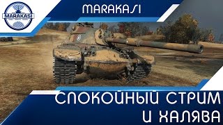 Спокойный сосредоточенный стрим + халява World of Tanks