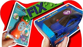 ОБЗОР НОВЫХ ИГРУШЕК ИЗ FIX PRICE, ПРОЕКТОР И АВТО НА РАДИОУПРАВЛЕНИИ