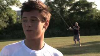 TOM DALEY launches Get Set Go Free with Matthew Pinsent, Pete Reed, Fran Halsall, Shelly Woods