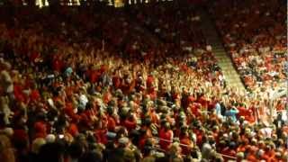 UNM Lobos...Flash Mob at the Pit (Section 26)