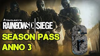 SEASON PASS ANNO 3 IN DETTAGLIO - RAINBOW SIX SIEGE