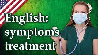 English flu vocabulary symptoms, treatment