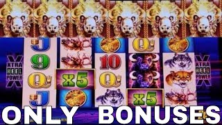 ★ONLY BONUSES★ Buffalo Deluxe,Buffalo Gold & Original Bufallo Slot Machine BONUSES ! WONDER 4 SLOT