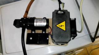 Мембранный насос,микро помпа 60 Ватт из Китая на 220 вольт. Micro pump China 220 Volt ElectroMAN