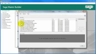 New Sage Master Builder Software Overview V17