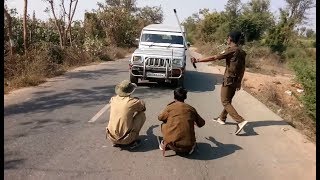 પોલીસે રોકી બાપુ ની ગાડી જુઓ સુ થાય છે/Gujarati Comedy Video