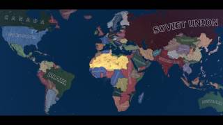 World War 2 Simulation Mod Timelapse, Hearts Of Iron 4