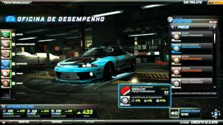 nfs world teste Mitsubishi Eclipse GS-T (clan extreme).