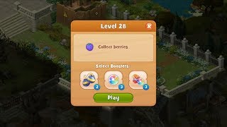 Gardenscapes Level 28 HD 1080p