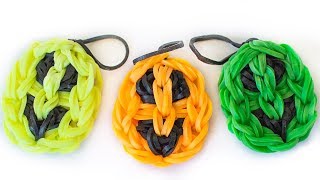 СМАЙЛ из резинок Rainbow Loom Bands. How to make SMILE