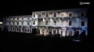 satis&fy presents: World's first 4k projection mapping with 60-Fps