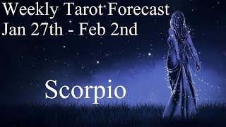 Scorpio ~ New beginnings! ~ Weekly Tarotscope Jan 27th - Feb 2nd