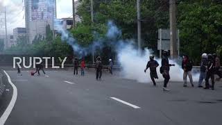 Thailand: Protesters clash with police near PM's residence for 5th time in a week