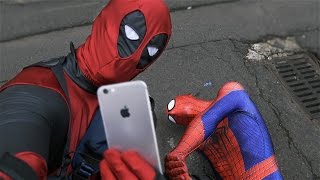 Deadpool Pranks Spider-Man