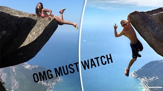 PEOPLE FALLING OFF CLIFFS!! (MUST WATCH)