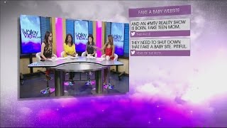 Viewers chat fake a baby website