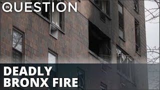 Bronx apartment building fire kills 17, including 8 children