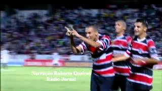 Santa Cruz 2x1 Ponte Preta - Nar. Roberto Queiroz, Jornal Recife - Série B 2014