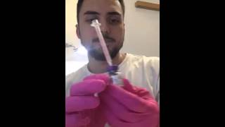 Укол БОТОКСа Лоб Глаза Межбровье Botox injection 05 40 13