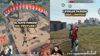 EL GATO É PUNIDO NO YOUTUBE E QUASE CHORA?! LEVELUP É O REI DA SVD!