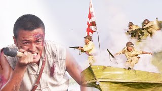 大結局！共軍隊長化身神投手，手榴彈精準爆破，終於摧毀日軍的無敵艦隊！ ️ 抗日
