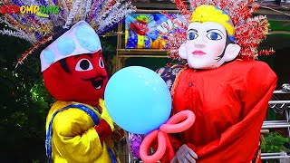 ONDEL ONDEL MENCARI BALON BERANAK!! - KEPOMPONG BALON - ONDEL ONDEL
