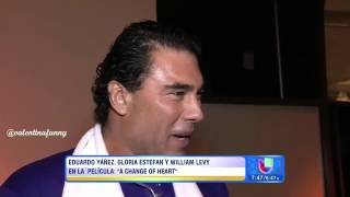William Levy (@willylevy29) Eduardo Yáñez y Emilio Estefan juntos en "A Change of Heart" ||DA