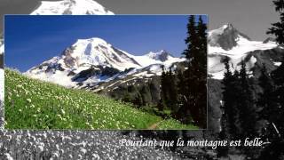 La Montagne - Jean Ferrat - avec les paroles, with lyrics, com letra, con testo, full song, HD / HQ