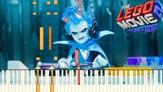 Super Cool - The LEGO Movie 2: The Second Part | Piano Tutorial (Synthesia)