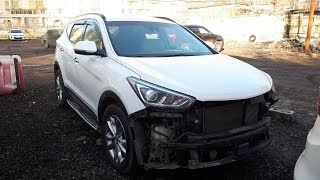 HYUNDAI Santa Fe  armrest repair. Ремонт подлокотника.