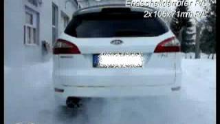 FOX Exhaust Systems Ford Mondeo IV 2,5l Turbo