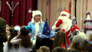 новогодний утренник 18.12.2015г. Гимназия 5 Витебск, 2 Г