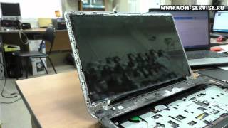 Экран светится белым. Замена матрицы ноутбука HP Pavilion m6.