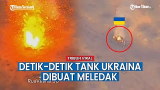 Tank Ukraina Jadi Bulan-bulanan Pasukan Moskow, Zelensky Makin Rugi!