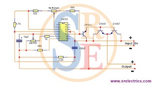 DC 200 watt Step Down Converter Circuit