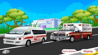 Ambulance CAR WASH. Cartoon about cars. Скорая помощь и АВТОМОЙКА. Мультики про Машинки.