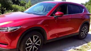 Mazda CX-5 2017, подъем на гору Полонина Руна в Карпатах