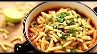 Sev Ki Sabzi - How To Make Sev Bhaji - Quick Five Minutes Gujarati Recpe By Ruchi Bharani