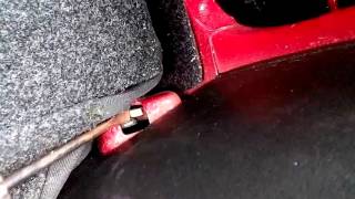 Демонтаж спинок пассажирских кресел skoda octavia