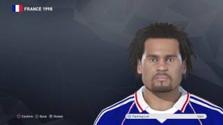 Christian Karembeu face PES 2017